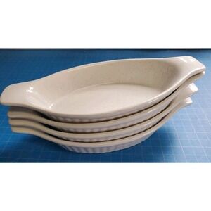 Au Gratin Handled Westland Baking Dishes Oven Proof Bakeware Set Of 4